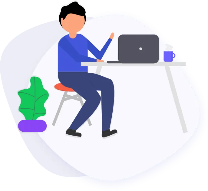 Creative illustration used in the about section for Navvroj.